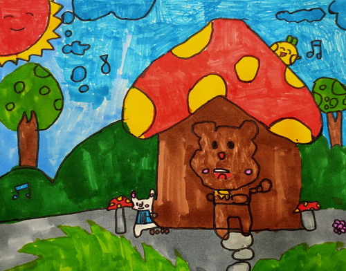 小熊屋儿童画获奖