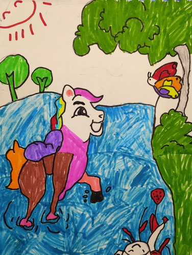 小马宝莉绘画图片