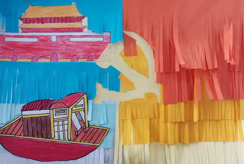 红船精神儿童绘画获奖