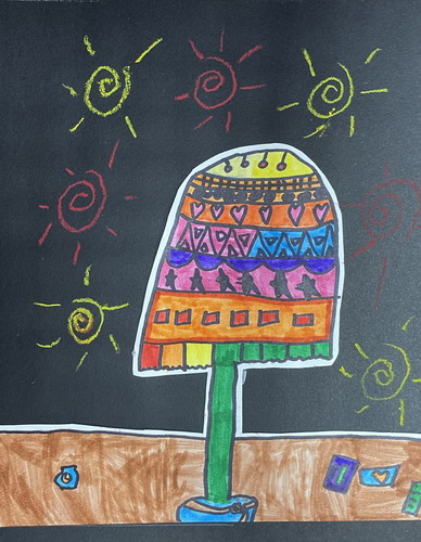 台灯儿童画获奖