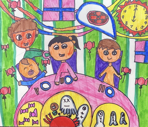 海鲜大餐画简单又漂亮