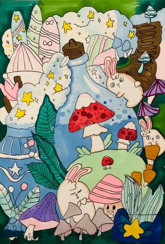 寻梦岛儿童绘画获奖