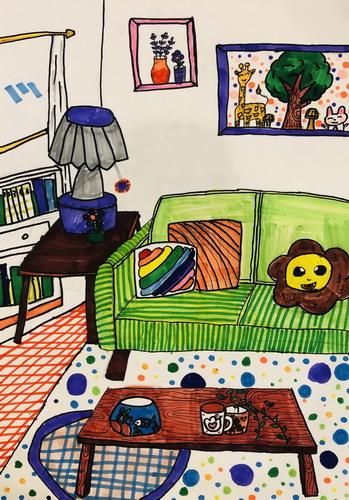 室内一角绘画获奖作品