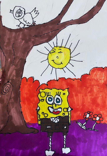 童话世界的危机绘画