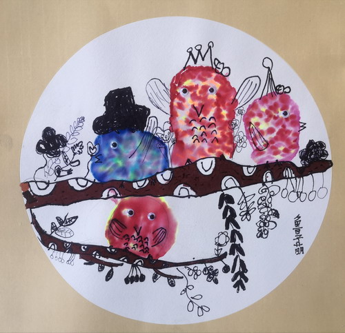 是谁在唱歌？创意画获奖