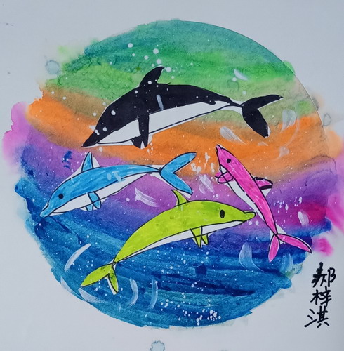 海上精灵画画简单