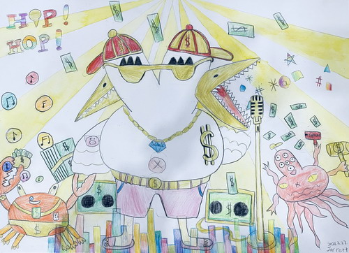 摇滚乐团绘画获奖