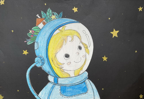 遨游儿童画一等奖