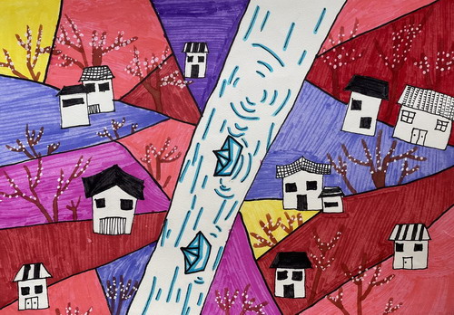 桃花乡村儿童绘画获奖