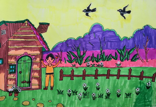 锻炼身体儿童绘画获奖