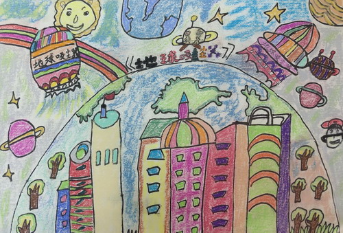 地球吸尘器绘画获奖作品