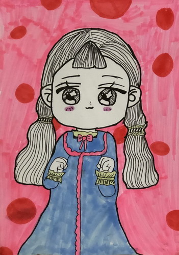 我的好朋友绘画作品