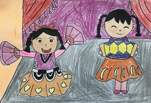 小小舞台创意画获奖