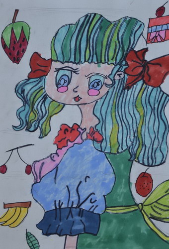 公主手绘画简单好看