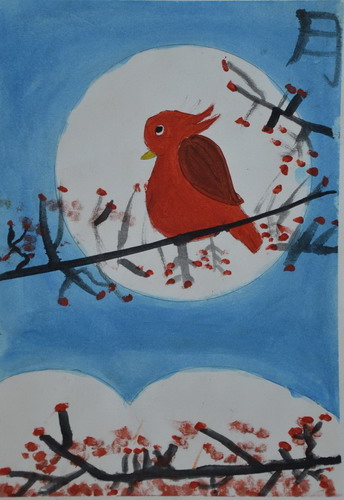 月亮创意画获奖