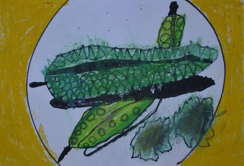 豌豆儿童画一等奖