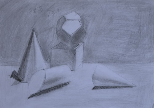 立体几何创意画获奖