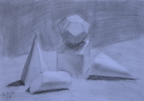 立体几何创意画