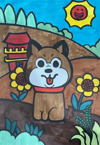 一百周年儿童画