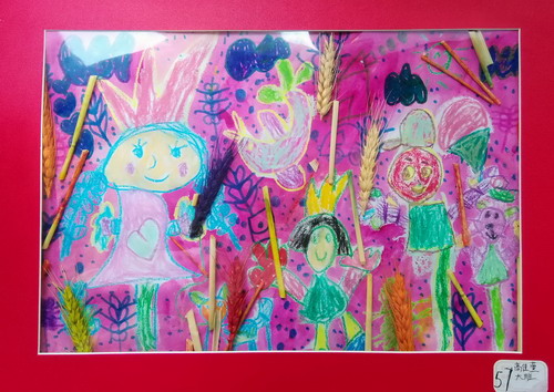 缤纷海葵手绘图片