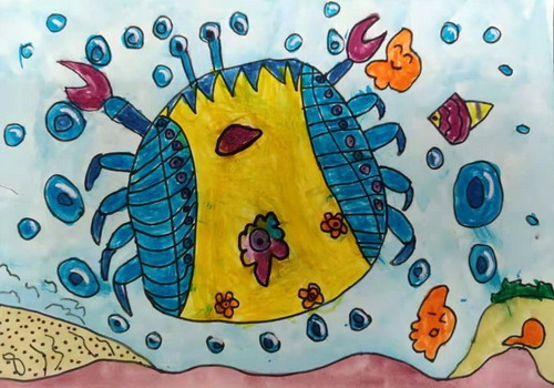 航行儿童画一等奖