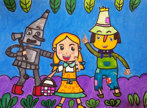 传奇丝路儿童绘画获奖