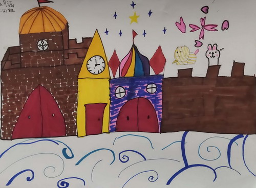 心中城儿童绘画简单