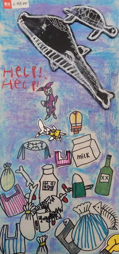 谁来保护我儿童绘画