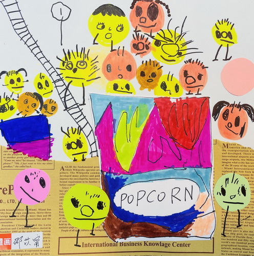 出逃的爆米花儿童绘画获奖