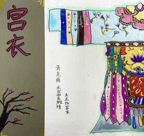 宫衣创意画获奖