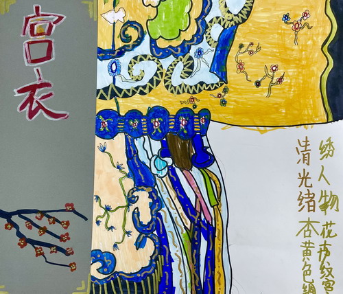 宫衣绘画获奖