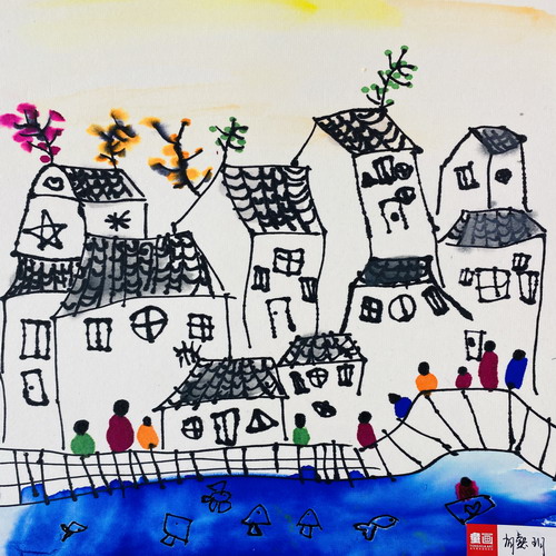 江南水乡创意画获奖