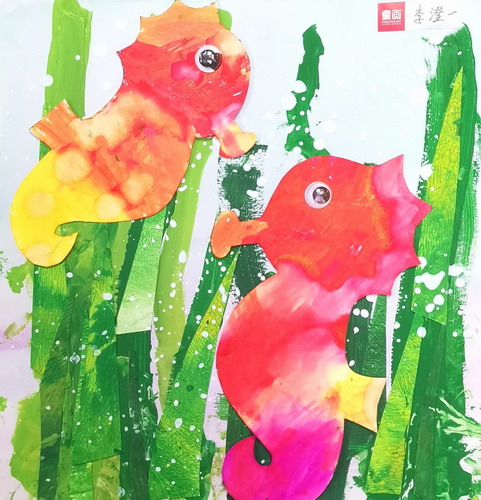 海马爸爸画简单又漂亮