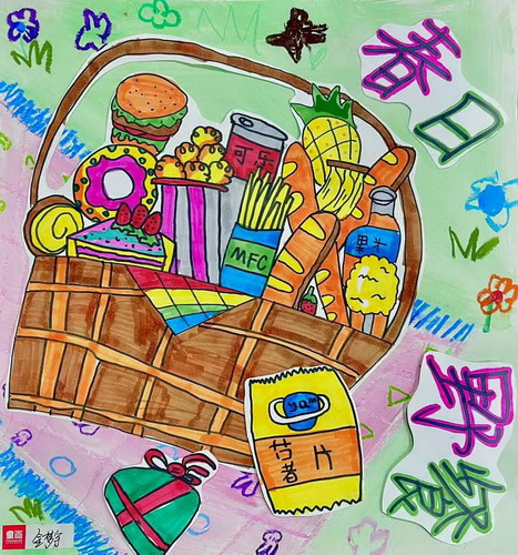 野餐儿童绘画获奖