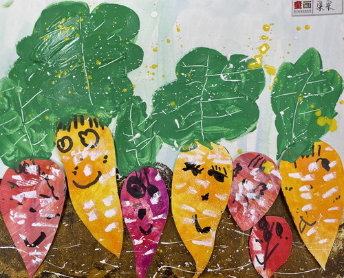 萝卜宝宝画画作品