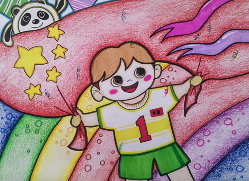 童心向党绘画获奖作品