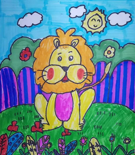 狮子国王画画好看