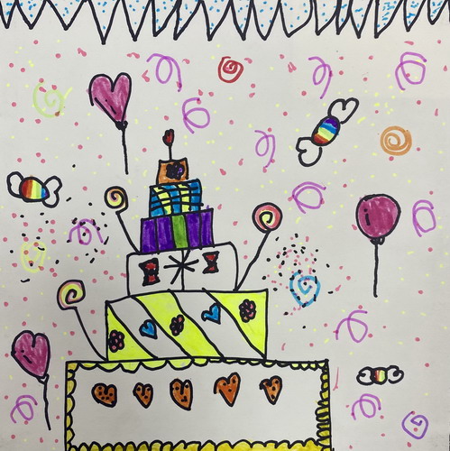 聚会手绘画获奖