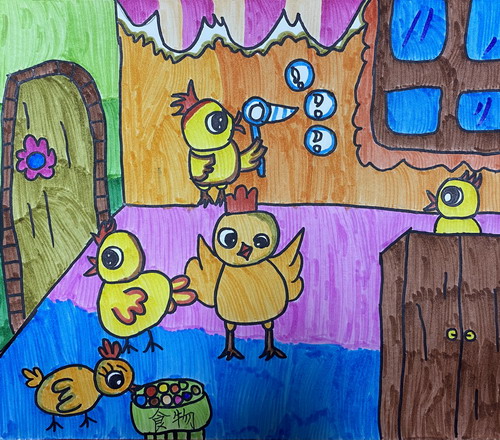 小鸡的一千个秘密绘画获奖