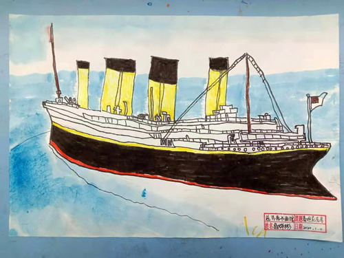 船儿童画