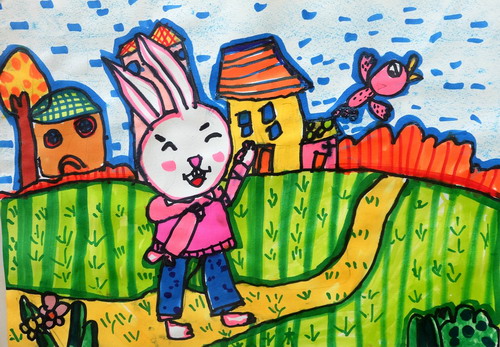 兔兔家园画简单好看