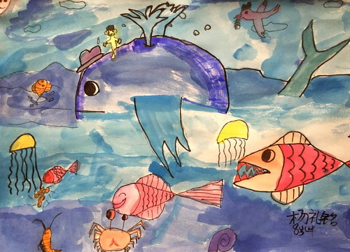 美人鱼绘画获奖