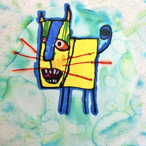 猫星人绘画图片