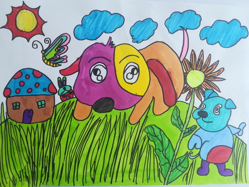 动物王国创意画获奖