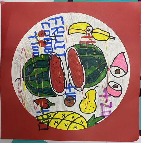 切水果画画简单