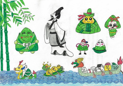 漫画端午画画好看