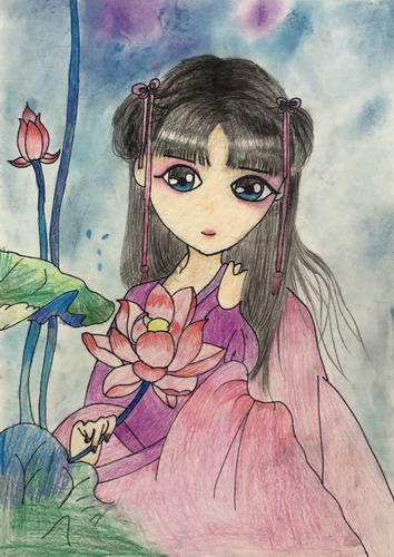 可爱的小猪创意画简单好看