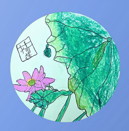 荷花绘画获奖作品