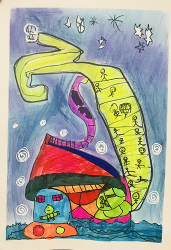 未来科技绘画获奖作品