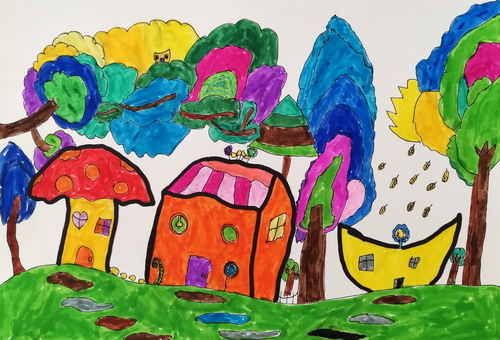 森屋梦想乡绘画图片